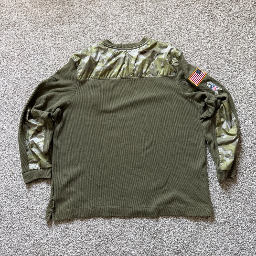 Nike NFL Miami Dolphins Salute to Service Military Pullover XXL 1/4 Zip - Picture 7 of 9